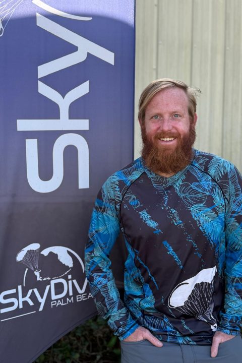 Headshot of Matt, a tandem skydiving instructor at Skydive Palm Beach in South Florida